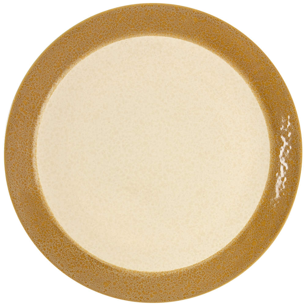 Malibu Gold 12" Chop Plate (Round Platter) by Sango-1