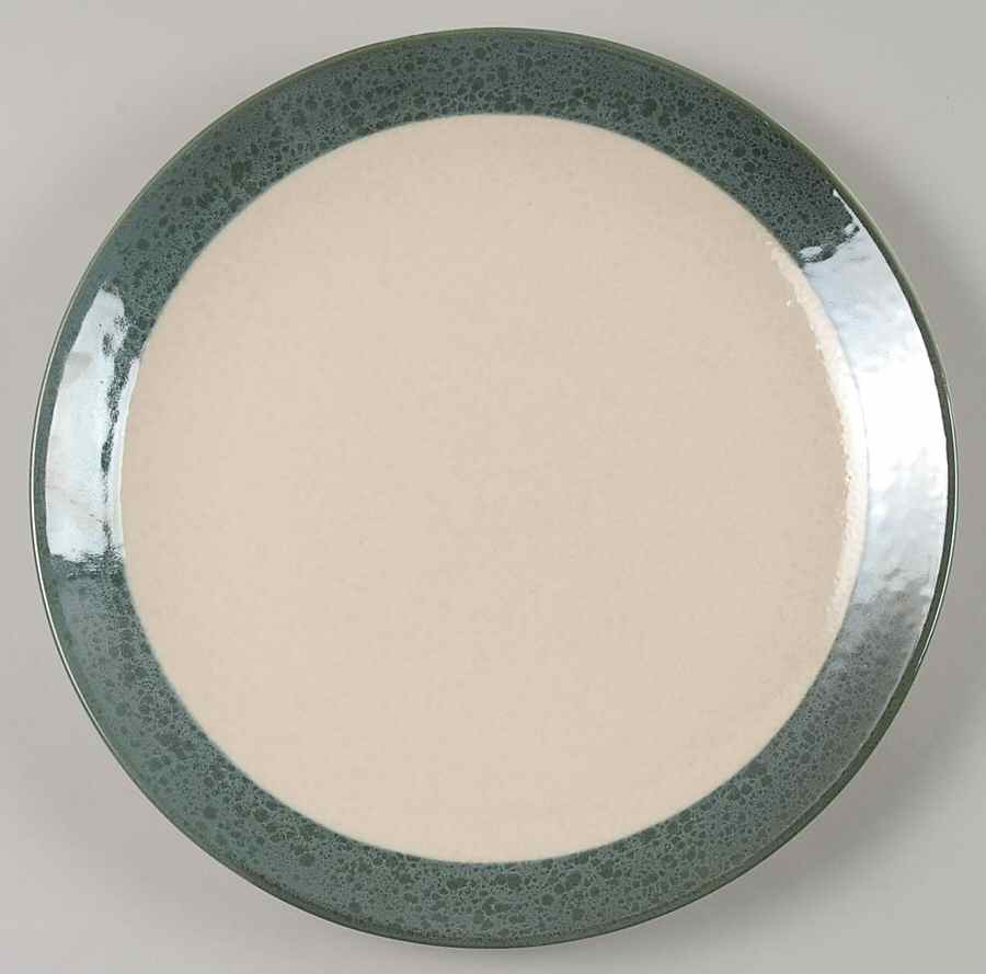Malibu Green Dinner Plate by Sango-1