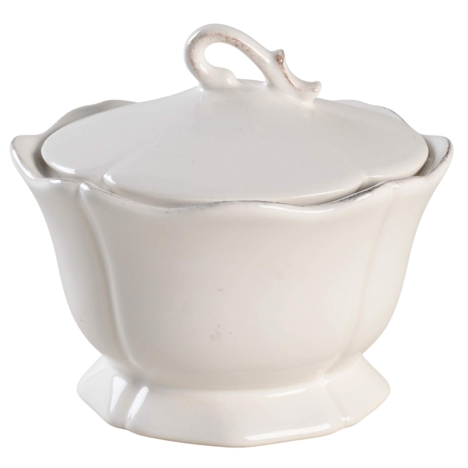 Baroque Sugar Bowl & Lid by Sur La Table-1