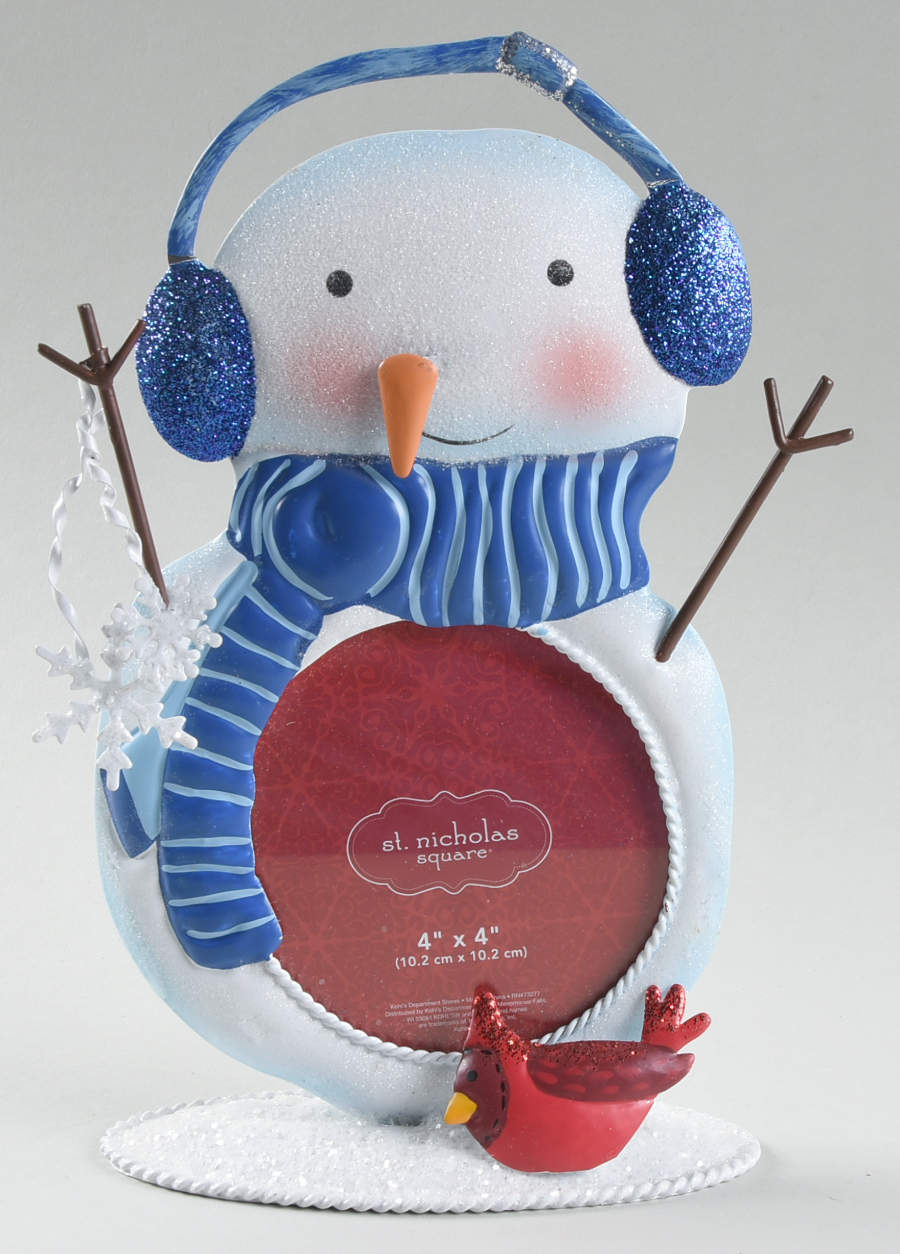 Let It Snow Picture Frame by St Nicholas Square-1
