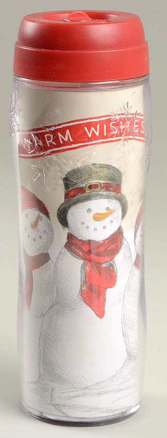 Warm Wishes Travel Mug & Plastic Lid by St Nicholas Square-1
