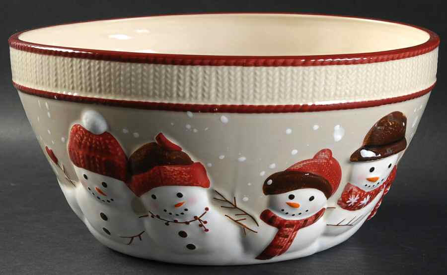 Warm Wishes 10" Round Serving Bowl by St Nicholas Square-1