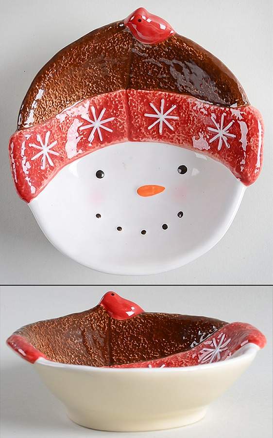 Warm Wishes Small Nesting Bowl by St Nicholas Square-1