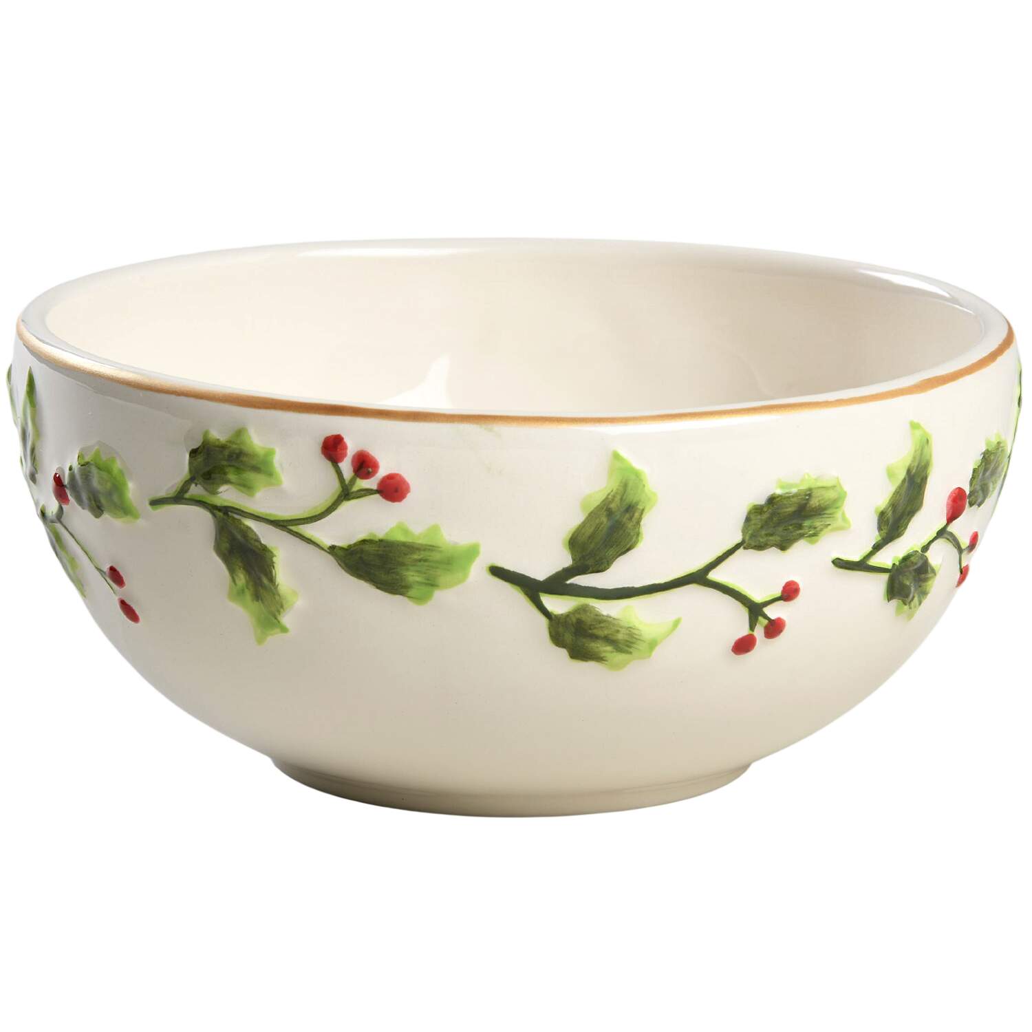 Holly Jolly 5" All Purpose Bowl by St Nicholas Square-1