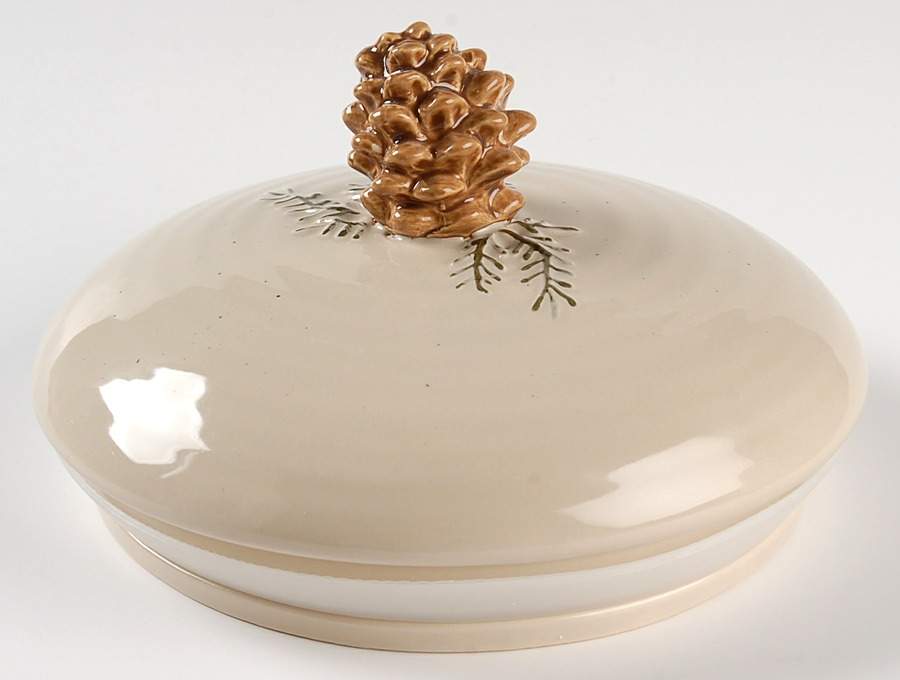Snow Valley Lid for Cookie Jar by St Nicholas Square-1