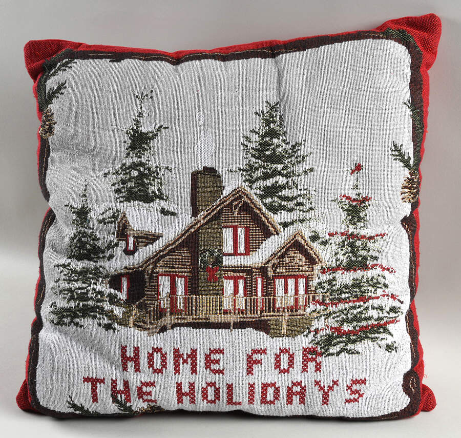 Snow Valley Pillow by St Nicholas Square-1