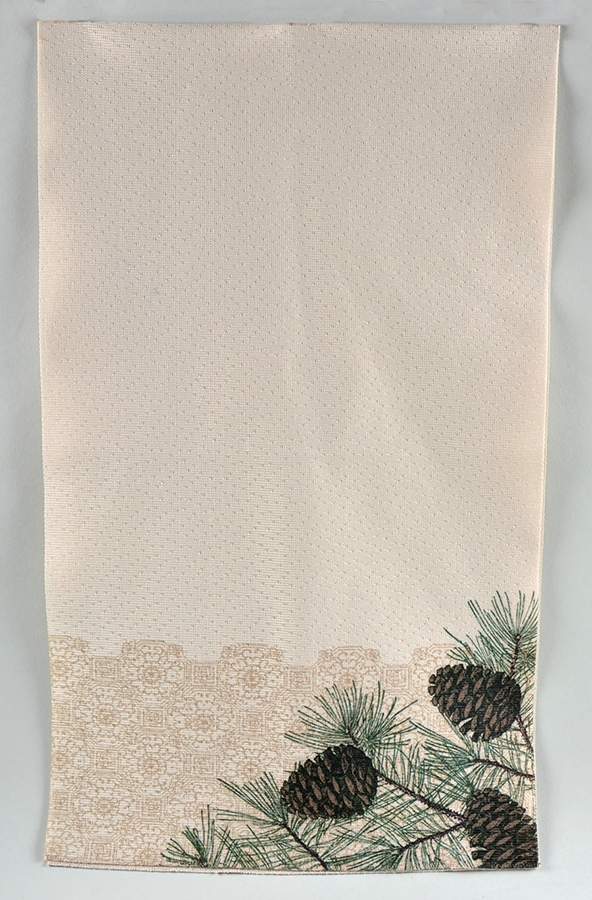 Snow Valley Cloth Table Runner by St Nicholas Square-1