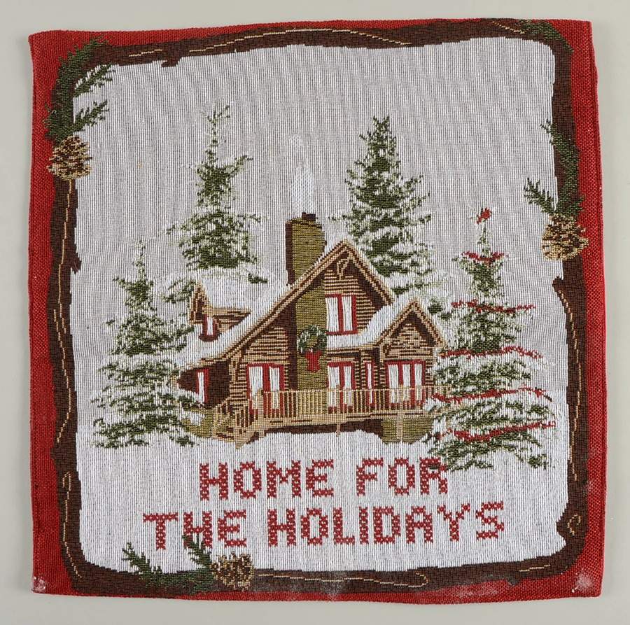 Snow Valley Cloth Placemat by St Nicholas Square-1