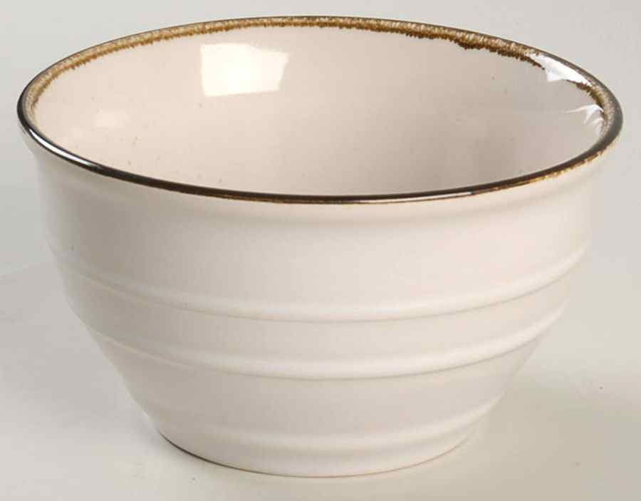 Country Crock Tan Speckle Deep Soup/Cereal Bowl by Stoney Hill-1