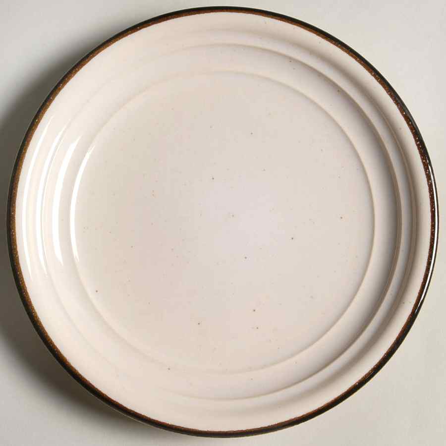 Country Crock Tan Speckle Salad Plate by Stoney Hill-1