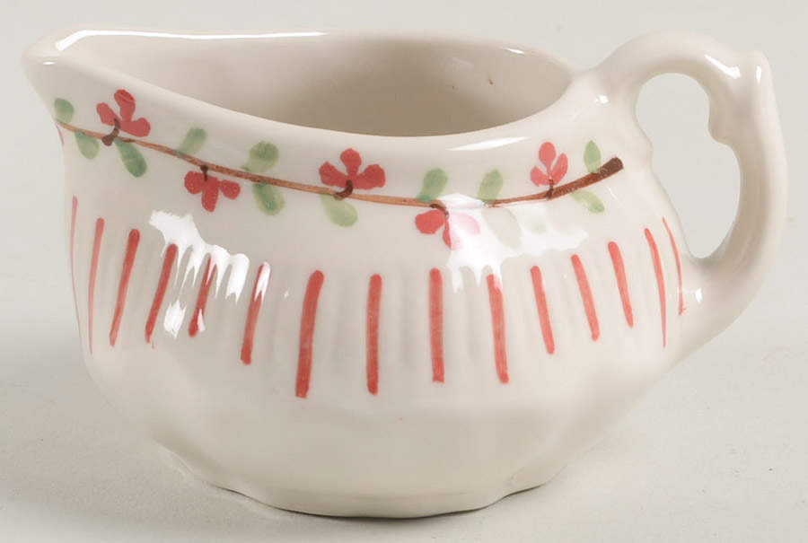 Red Pinstripe Child's Creamer by Sadek-1