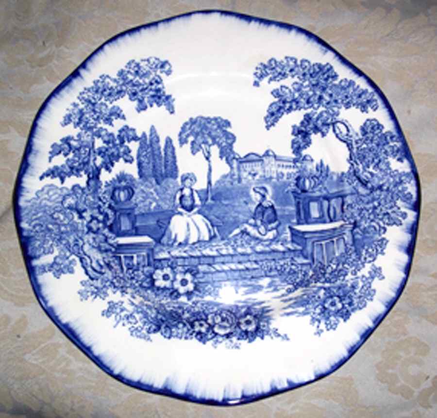 Romantic Dinner Plate by Staffordshire-1
