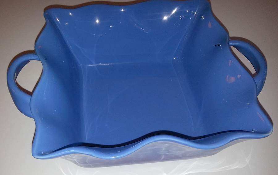 Coronado Blue 7" Square Vegetable Bowl by Studio Nova-1