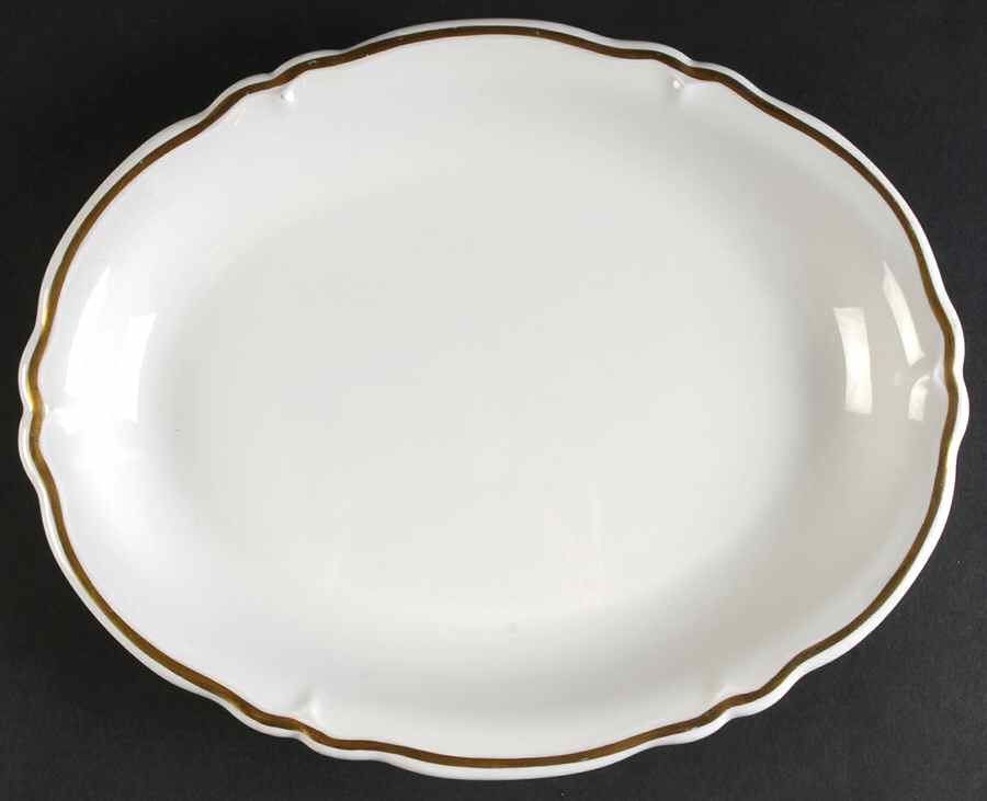 SHO344 11" Oval Serving Platter by Shenango-1