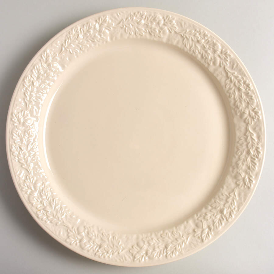 Cortica Cream 14" Chop Plate (Round Platter) by Secla-1