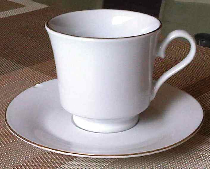 SAN113 Footed Cup & Saucer Set by Sango-1