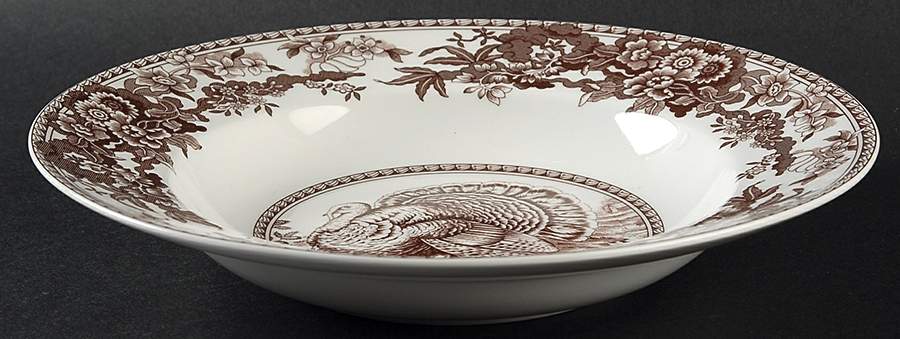 Celebration (Porcelain) Large Rim Soup Bowl by Spode-1
