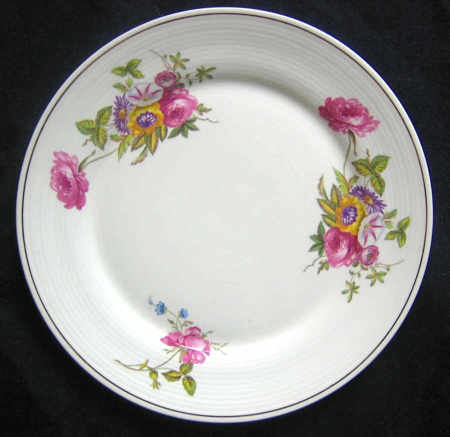 C D Eaton Dinner Plate by Sebring Pottery-1