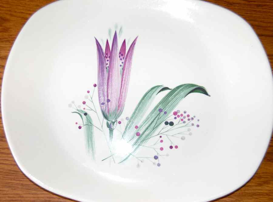 Dubonnet 13" Oval Serving Platter by Salem-1