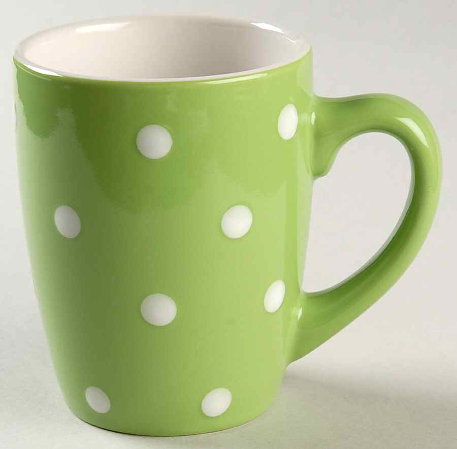 Dots Green Mug by Signature-1