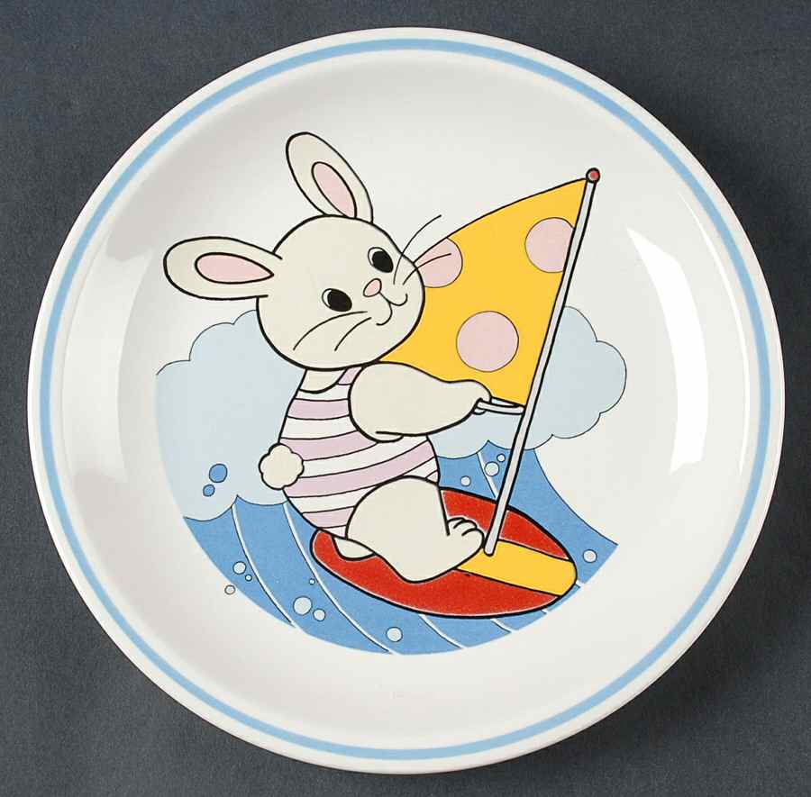 Wind Surfer Child's Plate by Studio Nova-1
