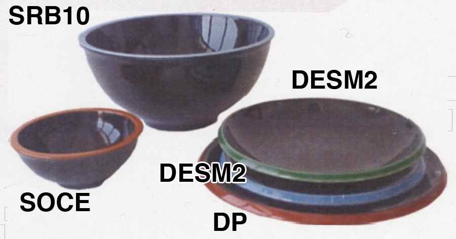 Line Line Dinner Plate by Secla-1