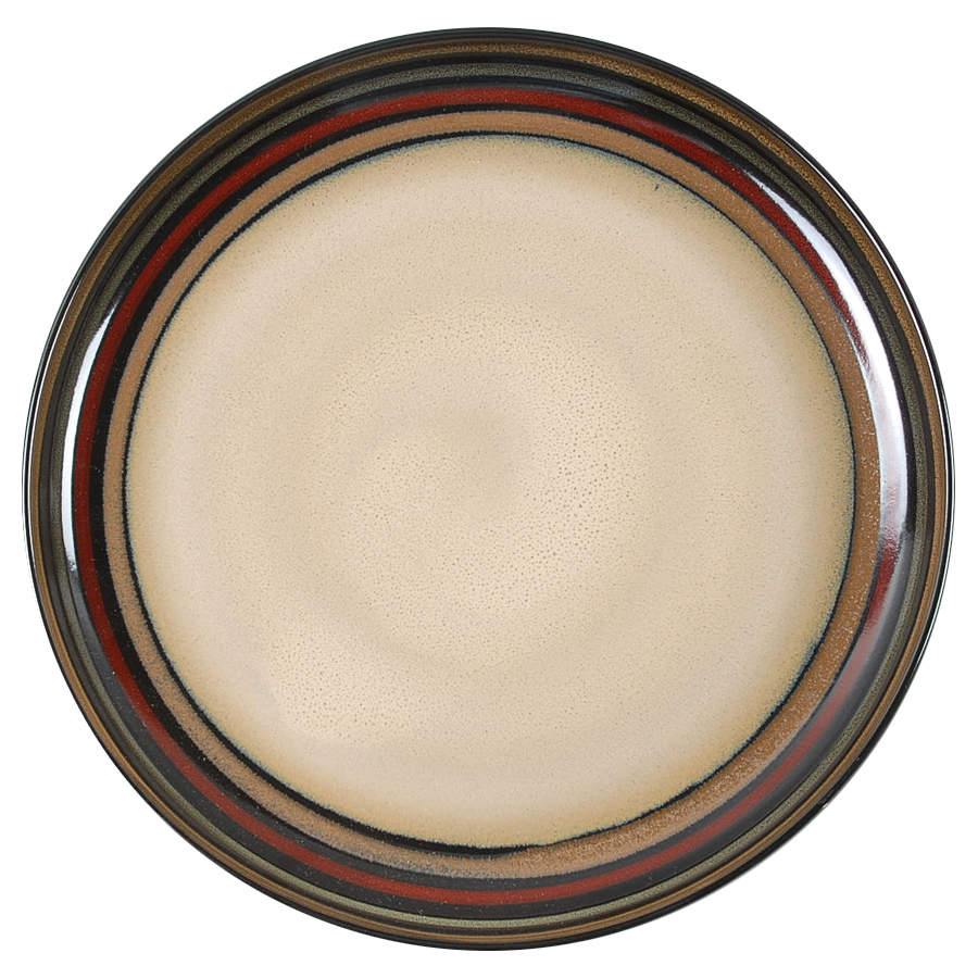 Flair Black 12" Chop Plate (Round Platter) by Sango-1