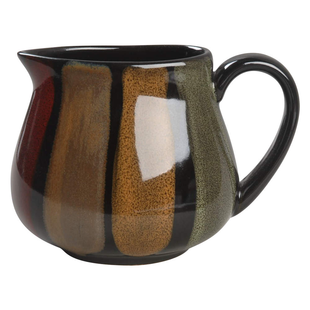 Flair Black Creamer by Sango-1