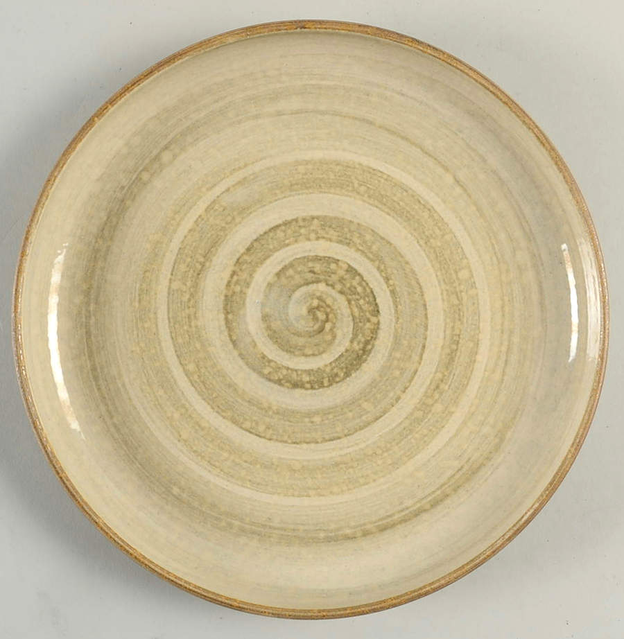 Patio Brown Salad Plate by Sango-1