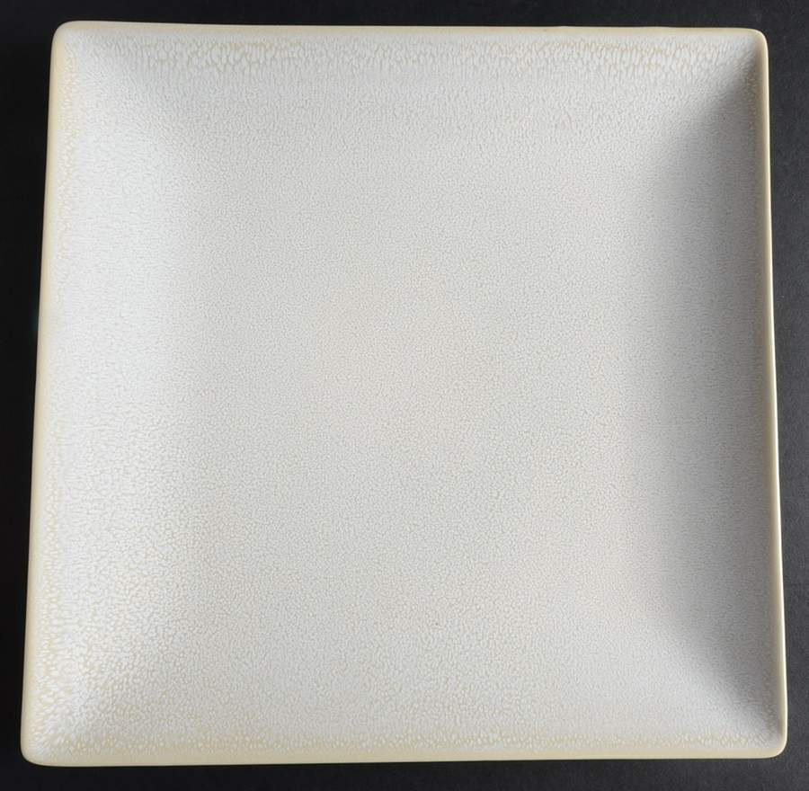 San Marino White Square Dinner Plate by Sonoma Home-1