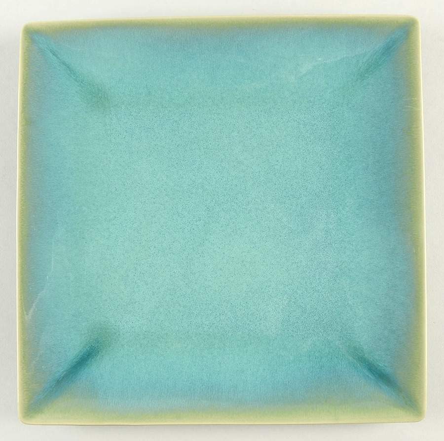 San Marino Aqua Square Dinner Plate by Sonoma Home-1
