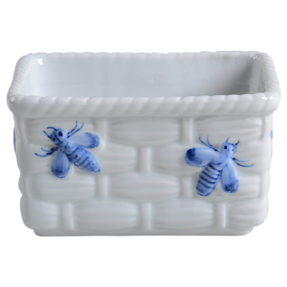 Bees Blue Sweetener Holder by Sadek-1
