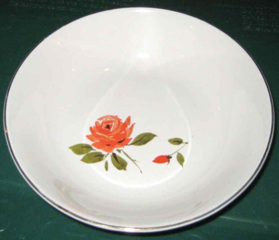 Tropicana Rose Coupe Cereal Bowl by Salem-1