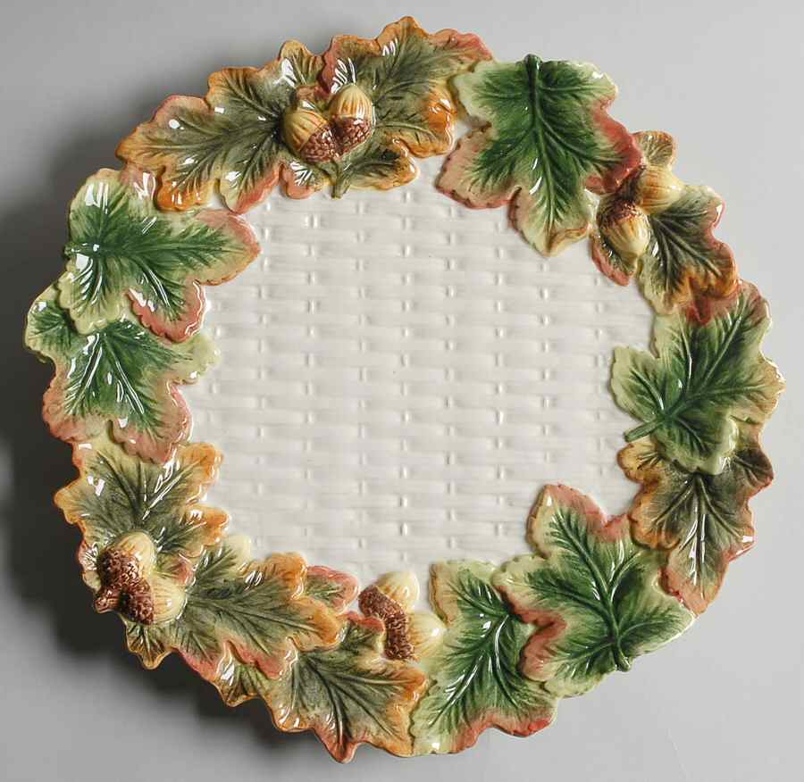 Harvest Figural Collection 13" Chop Plate (Round Platter) by Spode-1