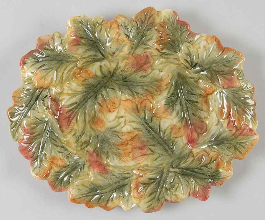 Harvest Figural Collection Underplate for Gravy Boat by Spode-1