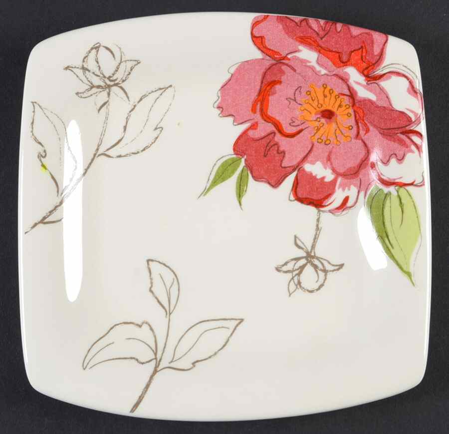 Pasadena Square Canape Plate by Sonoma Home-1