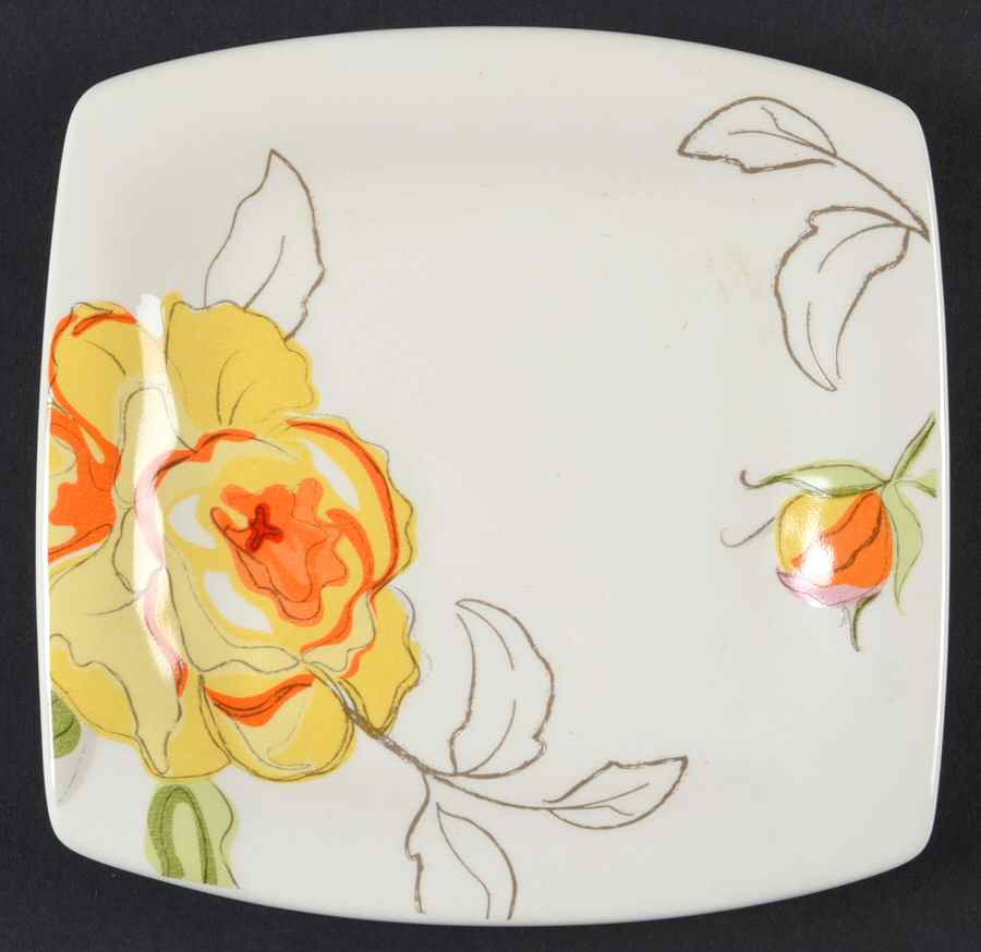 Pasadena Square Canape Plate by Sonoma Home-1
