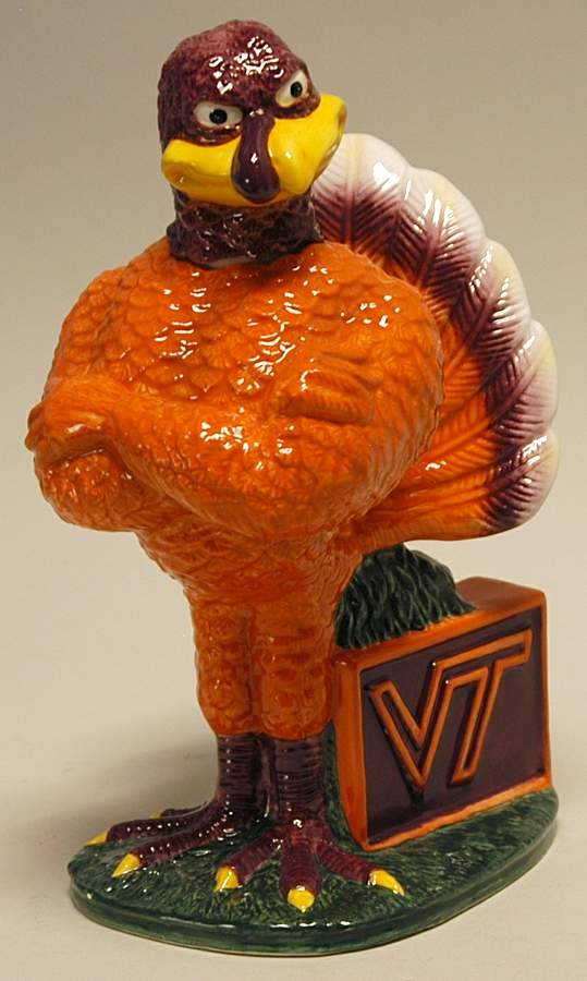 Virginia Tech Figurine by Slavic Treasures-1