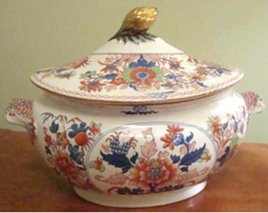 9059 Round Covered Vegetable by Spode-1
