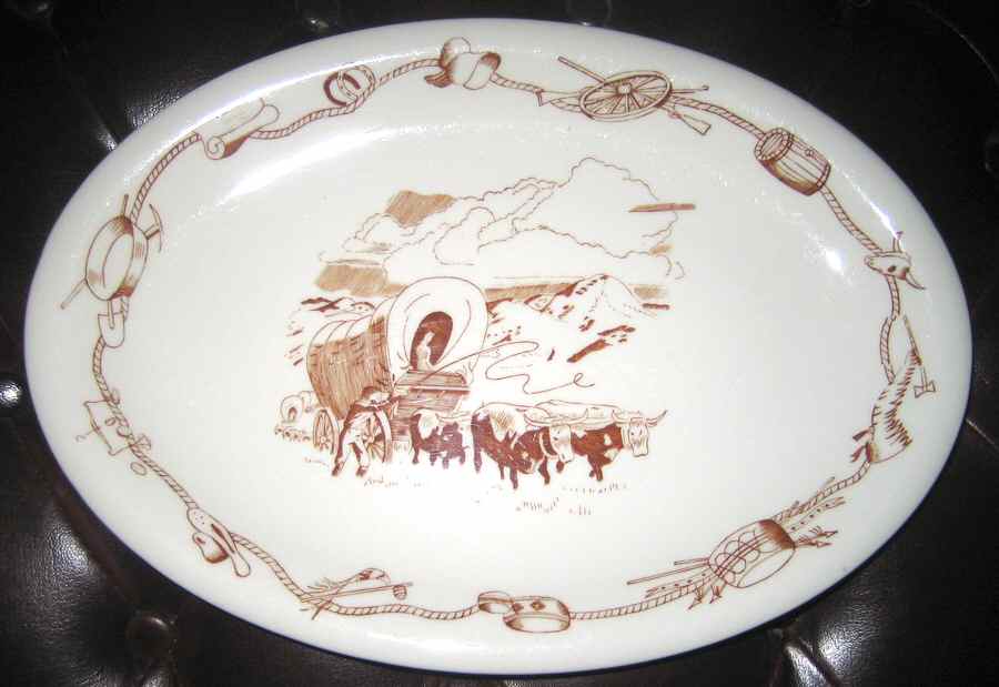 STR132 11" Oval Serving Platter by Sterling China (USA)-1