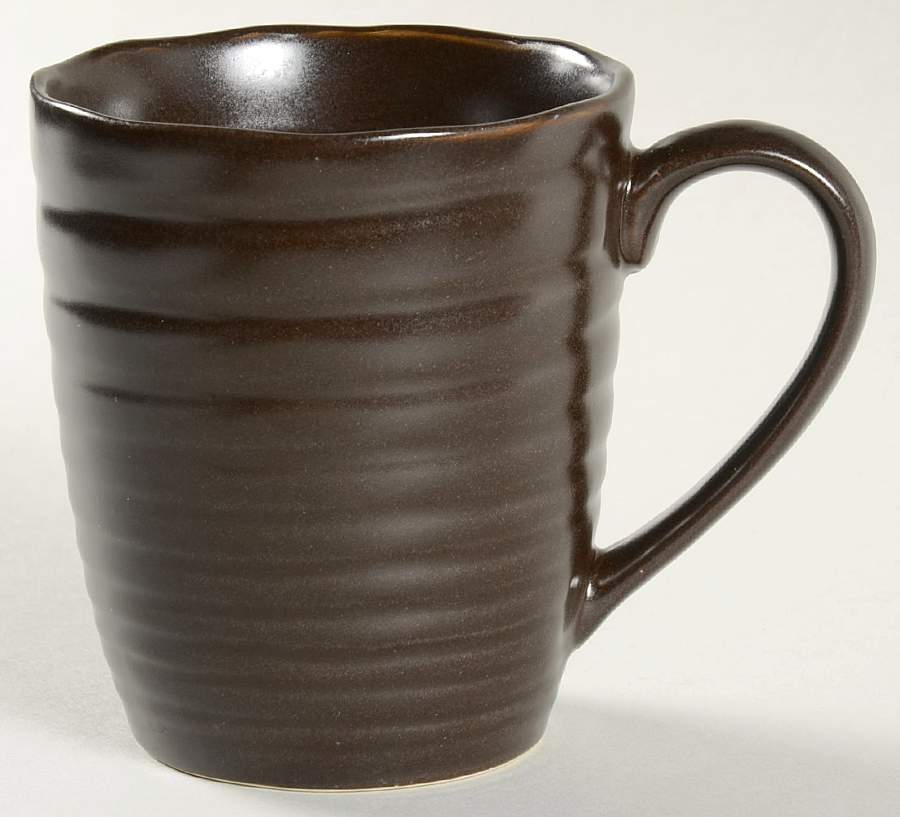 Swirl Charcoal Mug by Sango-1