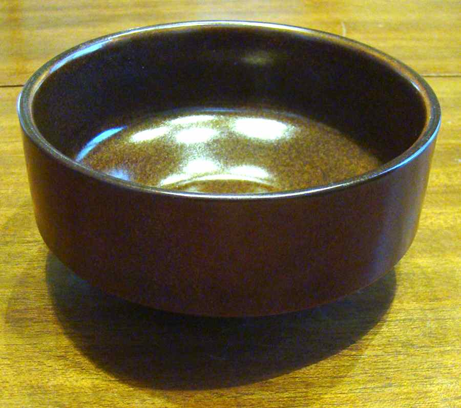 Aztec Brown Fruit/Dessert (Sauce) Bowl by Stonecraft-1