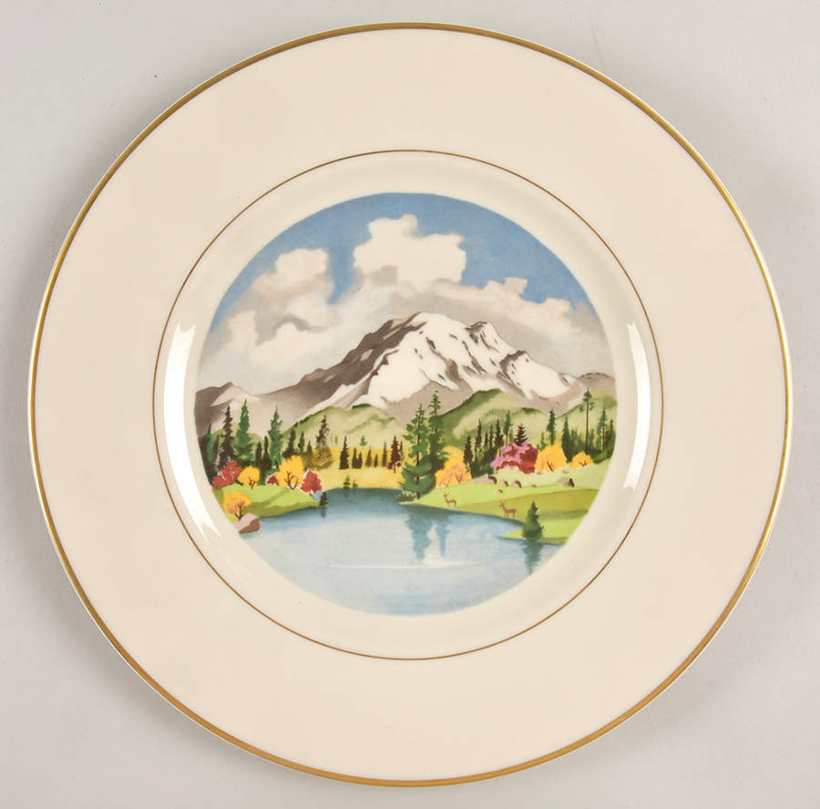 American Scene, The Dinner Plate by Syracuse-1