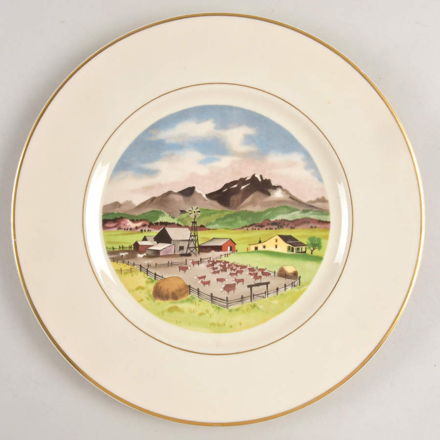 American Scene, The Dinner Plate by Syracuse-1