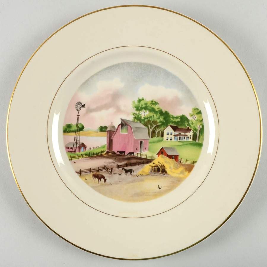American Scene, The Dinner Plate by Syracuse-1
