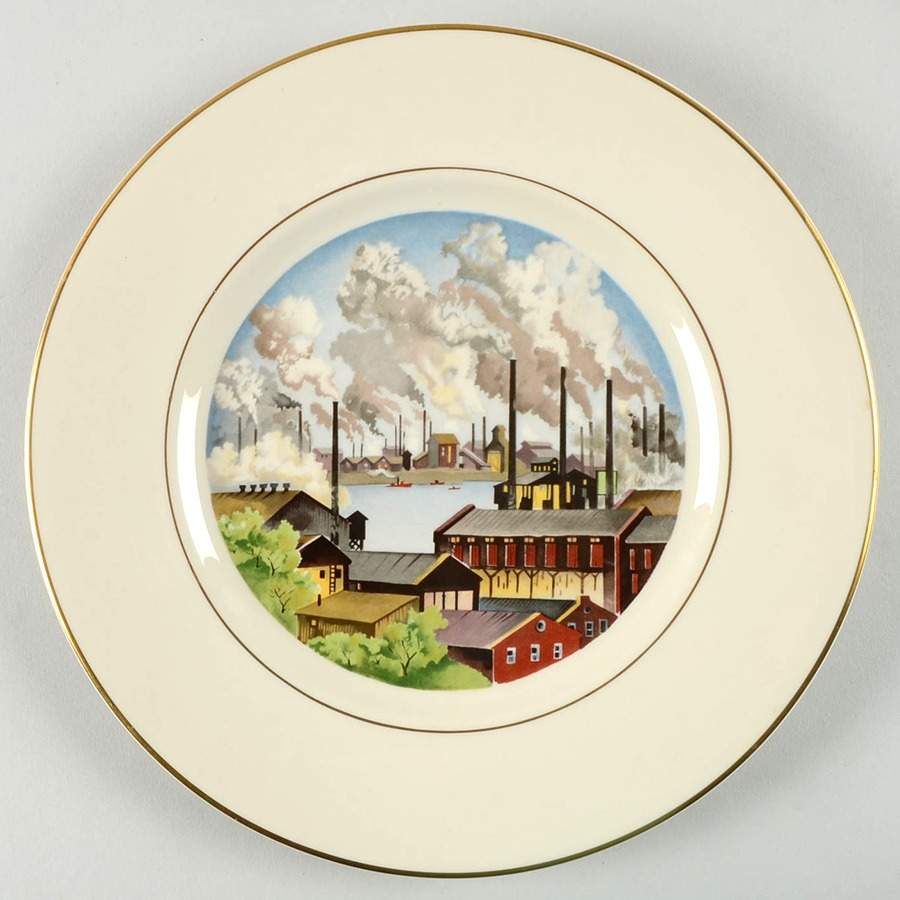 American Scene, The Dinner Plate by Syracuse-1