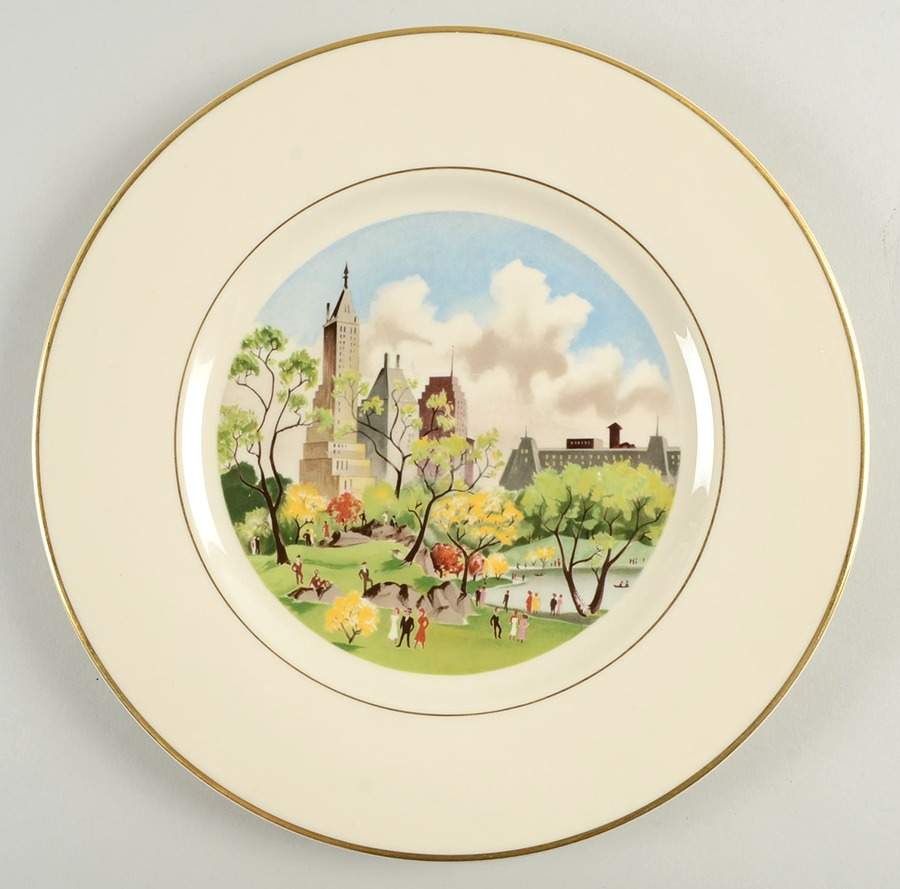 American Scene, The Dinner Plate by Syracuse-1