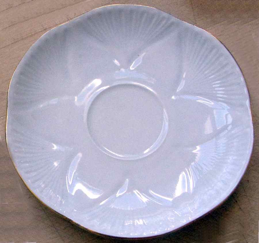 13633 (Dainty Shape) Saucer for Flat Cup by Shelley-1