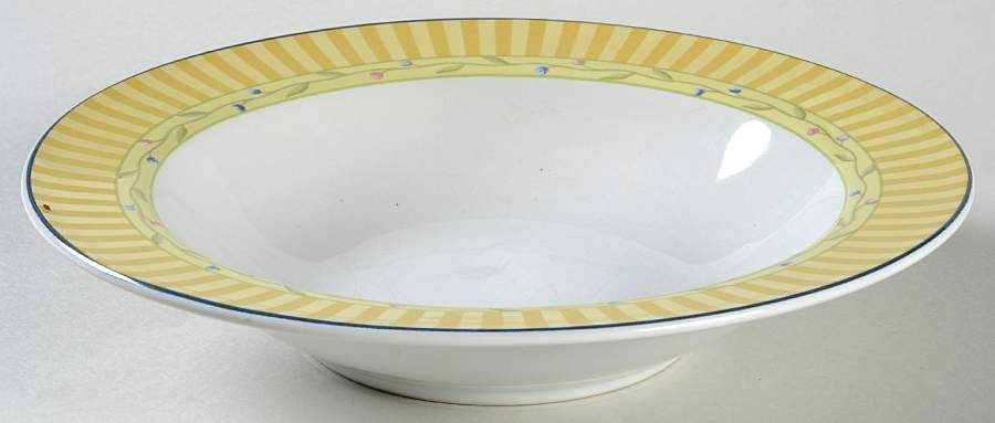 Trellis Rim Soup Bowl by Studio Nova-1