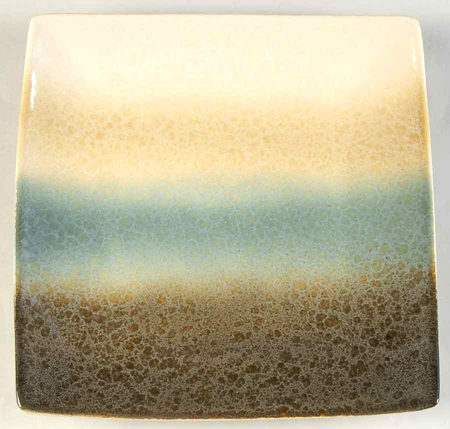 Nouveau Teal Square Salad Plate by Sango-1